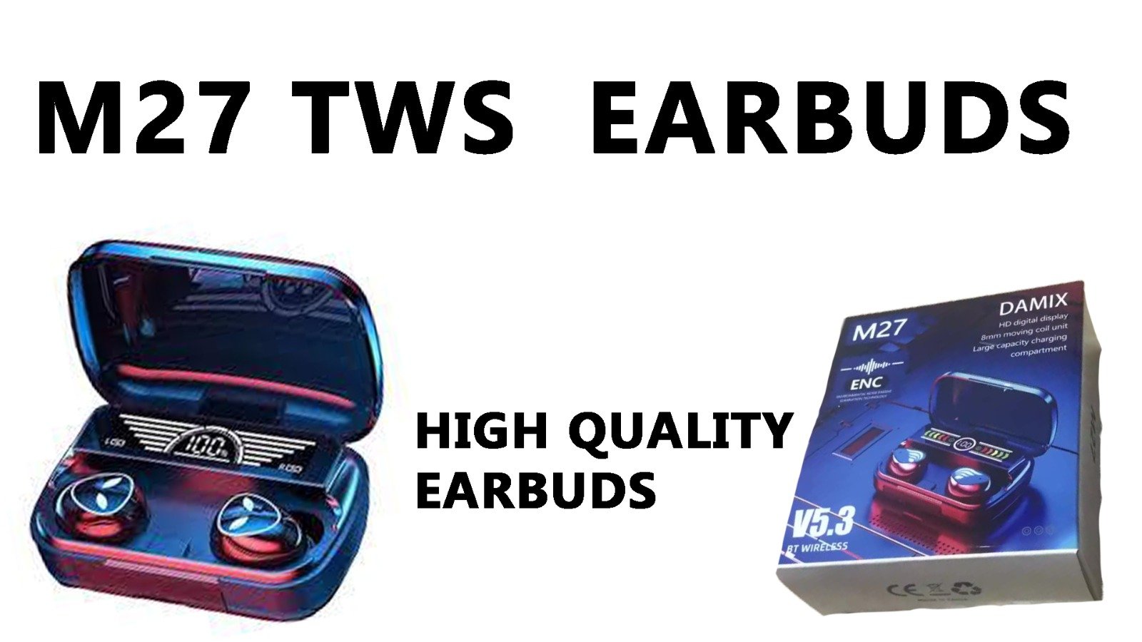 M27 TWS EARBUDS